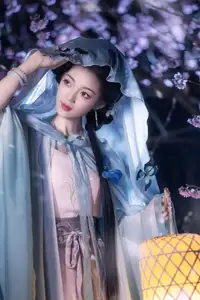 Discover the Ethereal Beauty of Qi Ni Si Mao in YiTuYu Vol.8623: An Asian Muse by Lantern Light - image 33
