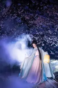 Discover the Ethereal Beauty of Qi Ni Si Mao in YiTuYu Vol.8623: An Asian Muse by Lantern Light - image 27