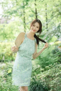 Sun-Kissed Mint Summer Aesthetics: Ka Bi for YiTuYu Art Language Vol.9302 Portrait Collection - image 16