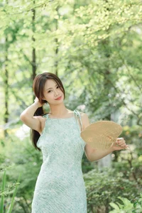 Sun-Kissed Mint Summer Aesthetics: Ka Bi for YiTuYu Art Language Vol.9302 Portrait Collection - image 7