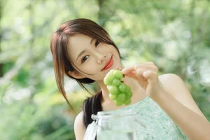 Sun-Kissed Mint Summer Aesthetics: Ka Bi for YiTuYu Art Language Vol.9302 Portrait Collection - image 9