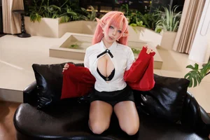 Stunning Azur Lane Duke of York Cosplay by Hu Tao Mao Kurumineko - High-Quality Anime Gaming Photography Collection Part 02 - image 2