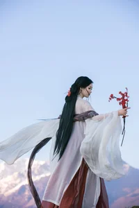 Artistic Portrait Photography Featuring Wan Jiang Ting: YiTuYu Art Language Vol.9215 – Elegant Aesthetic Visuals and Rouge-Inspired Beauty - image 13
