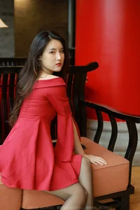 Stunning Red Dress Goddess Collection featuring Xiao Bao - IESS Photography - image 8