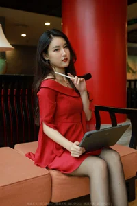 Stunning Red Dress Goddess Collection featuring Xiao Bao - IESS Photography - image 16