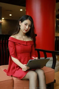 Stunning Red Dress Goddess Collection featuring Xiao Bao - IESS Photography - image 14