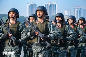 Elite Force: Impressive Rehearsal for Vietnam's 14th National Party Congress - image 14