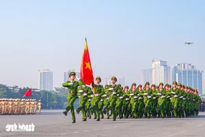 Elite Force: Impressive Rehearsal for Vietnam's 14th National Party Congress - image 15