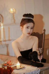 Timeless Grace in YiTuYu Art Language Vol.7386 Starring Er Miao - image 14