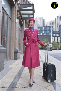 IESS Puhui Set 081: Yi Xin as the Ultimate Flight Attendant - Professionalism and Grace - image 0