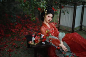 Explore YiTuYu Art Language Vol.10141: Jin Tian Yao Qu Hua Zhuang Ling 14P Series - image 13