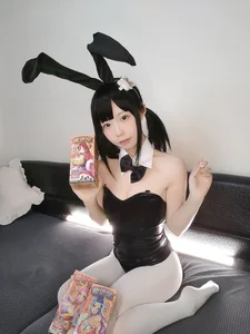 Captivating Cosplay by Shi Wan Zhen Zhi Fu Te - Black Rabbit - image 18
