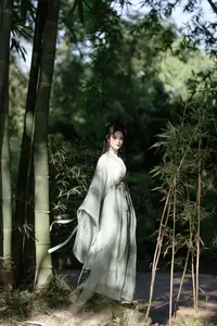 Yi Zhi Mu Yao Yao: Elegant Swordswoman in Bamboo Forest - YiTuYu Vol.8559 Art Language - image 14