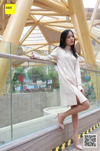 Urban Elegance: Wan Ping in Nude Stockings - IESS SiXiangJia 151 Street Style - image 71