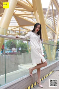 Urban Elegance: Wan Ping in Nude Stockings - IESS SiXiangJia 151 Street Style - image 44
