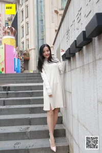Urban Elegance: Wan Ping in Nude Stockings - IESS SiXiangJia 151 Street Style - image 15
