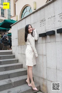 Urban Elegance: Wan Ping in Nude Stockings - IESS SiXiangJia 151 Street Style - image 92