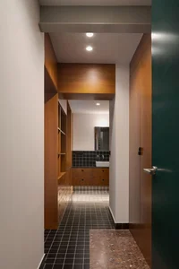 Modern 1960s Apartment Renovation into Flexible Studio and Living Space - image 14