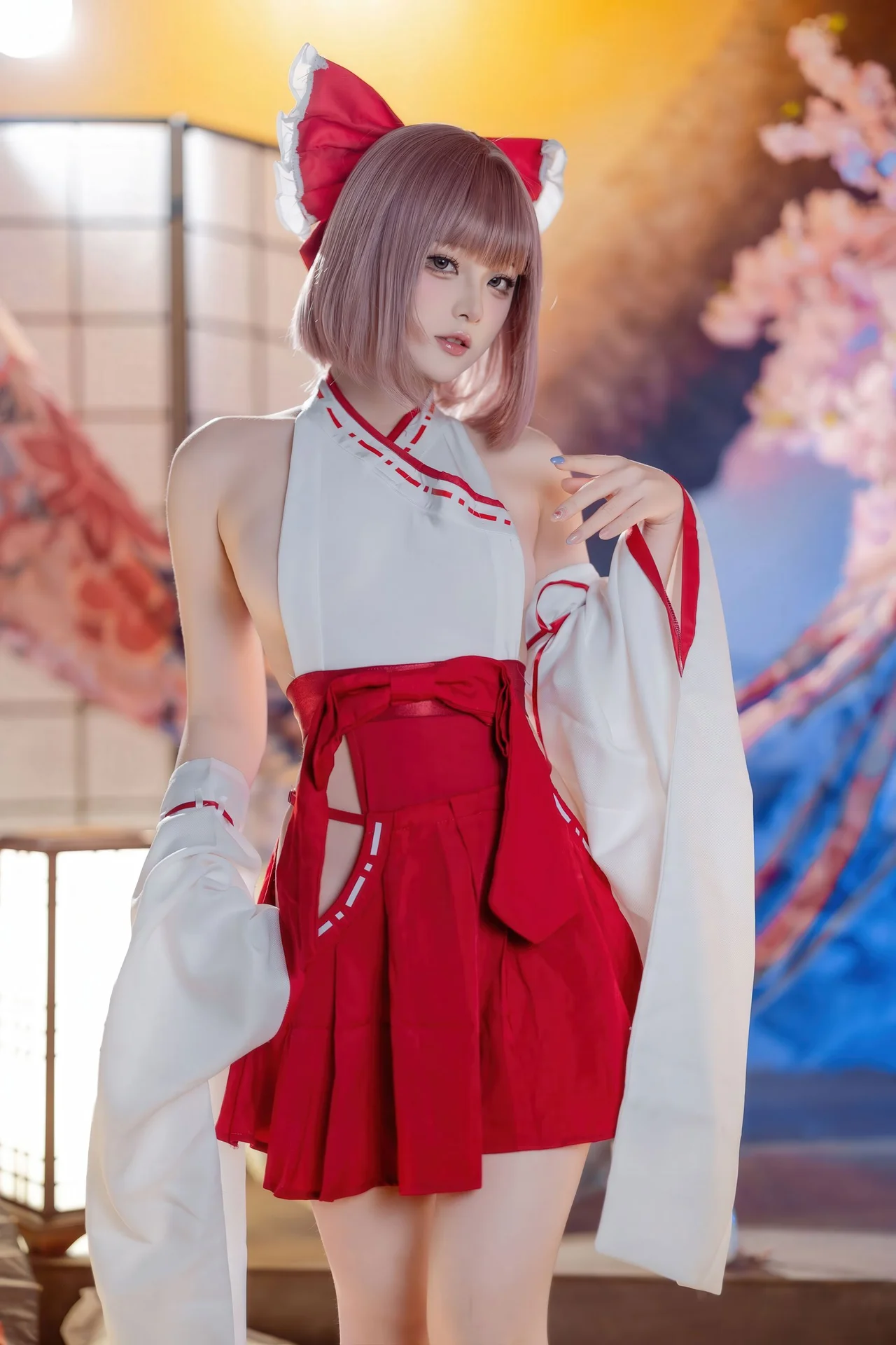 Ethereal Miko Aesthetics: A Mystical Journey Through Tradition and Modern Fantasy Art