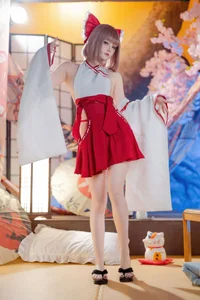 Ethereal Miko Aesthetics: A Mystical Journey Through Tradition and Modern Fantasy Art - image 3