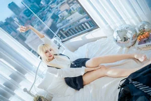 Stunning Japanese School Uniform Cosplay by Haruka: Elegant Seifuku Fashion and Student Style Portrait Photography Collection - image 15