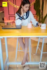 Elegant Stocking Fashion Photography: IESS 297 Featuring Model Jiu Mei in a Charming Schoolgirl Theme - image 51