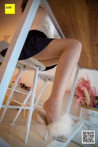 Elegant Stocking Fashion Photography: IESS 297 Featuring Model Jiu Mei in a Charming Schoolgirl Theme - image 42