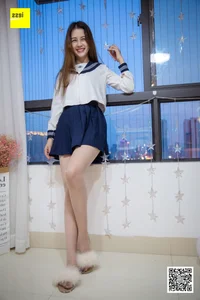 Elegant Stocking Fashion Photography: IESS 297 Featuring Model Jiu Mei in a Charming Schoolgirl Theme - image 41