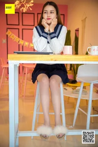 Elegant Stocking Fashion Photography: IESS 297 Featuring Model Jiu Mei in a Charming Schoolgirl Theme - image 83