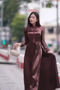 Elegant Modern Ao Dai Beauty Captivates on City Streets | Graceful & Alluring 1000025274 - image 20