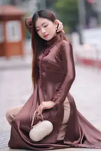 Elegant Modern Ao Dai Beauty Captivates on City Streets | Graceful & Alluring 1000025274 - image 15