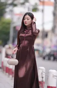Elegant Modern Ao Dai Beauty Captivates on City Streets | Graceful & Alluring 1000025274 - image 17