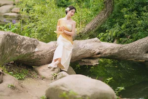 Traditional Grace: Mianmian as a Dai Ethnic Girl in YITUYU Art Language - image 11