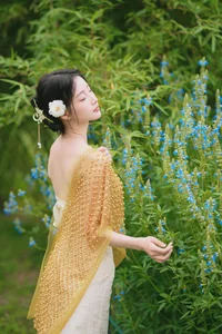 Traditional Grace: Mianmian as a Dai Ethnic Girl in YITUYU Art Language - image 10