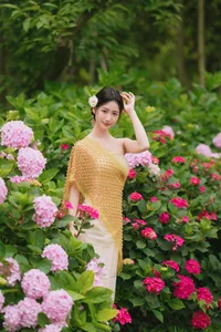 Traditional Grace: Mianmian as a Dai Ethnic Girl in YITUYU Art Language - image 17