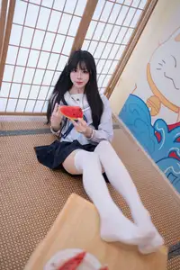 Charming Schoolgirl in Uniform: A Glimpse into Summer Reverie - image 10