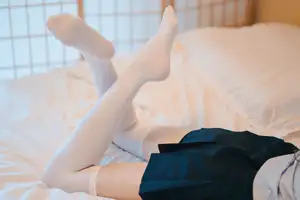 Charming Schoolgirl in Uniform: A Glimpse into Summer Reverie - image 8