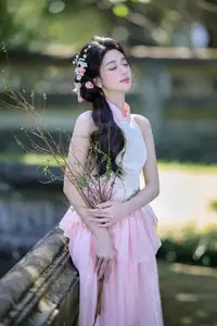 Discover the gentle charm of an Asian beauty in elegant attire, exuding grace and allure 1000025175 - image 13