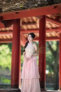 Discover the gentle charm of an Asian beauty in elegant attire, exuding grace and allure 1000025175 - image 7