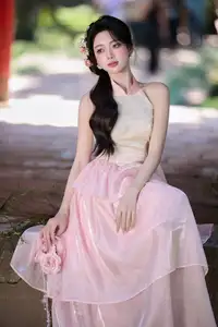 Discover the gentle charm of an Asian beauty in elegant attire, exuding grace and allure 1000025175 - image 11