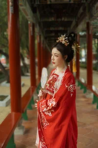 YiTuYu Art Language Vol.10182 Featuring Wen Zi: A Visual Masterpiece of Portrait Photography - image 9