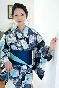 Miho Machiyama: Elegant Charm in Azure Blue Outfit - Idolpost Part02 - image 22