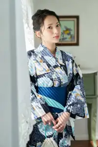 Miho Machiyama: Elegant Charm in Azure Blue Outfit - Idolpost Part02 - image 12