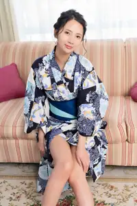 Miho Machiyama: Elegant Charm in Azure Blue Outfit - Idolpost Part02 - image 10