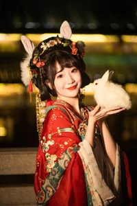 Elegant Portraiture: Zhi Zhi Yang in YiTuYu Art Language Vol.6212 - image 1