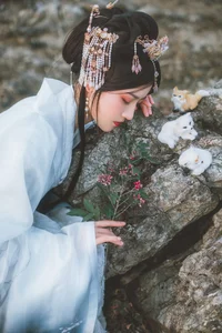 YiTuYu Art Language Vol.4977 Featuring Dang Chu Jiao Ren Jia Xiao Tian Tian: Artistic Beauty - image 3