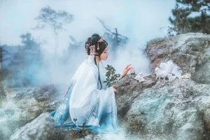 YiTuYu Art Language Vol.4977 Featuring Dang Chu Jiao Ren Jia Xiao Tian Tian: Artistic Beauty - image 1