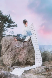 YiTuYu Art Language Vol.4977 Featuring Dang Chu Jiao Ren Jia Xiao Tian Tian: Artistic Beauty - image 20