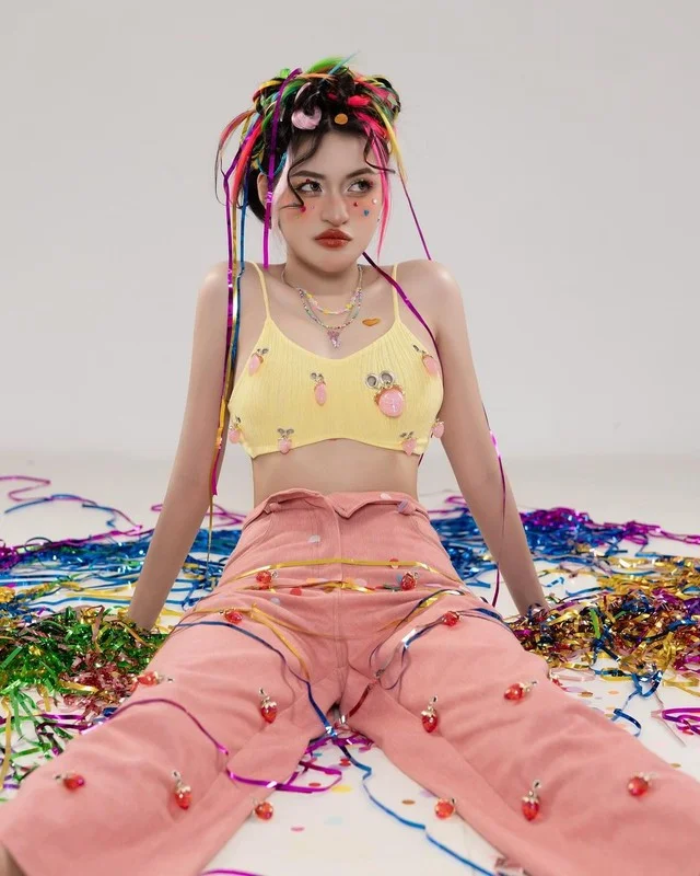 Tran Thanh Tam Shows Off Edgy Style in Post-Birthday Photo Shoot