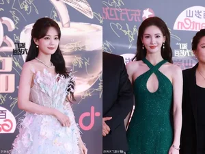 Top C-Drama Stars Shine at the 2024 Drama Quality Ceremony Red Carpet - image 14